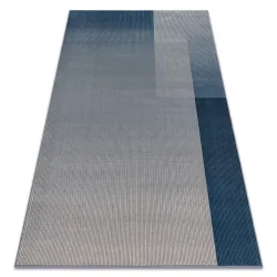 NAIN Geometric wool rug 7710/51644 beige / blue