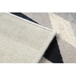 NAIN Geometric Wool Rug Beige/Blue