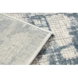 NAIN Abstract Vintage Wool Rug Beige/Blue