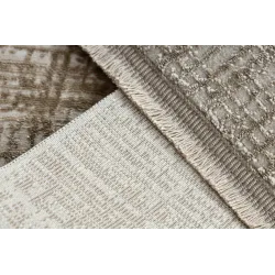 Textured beige DUKE A0357 rug, soft and perfect for the living room
