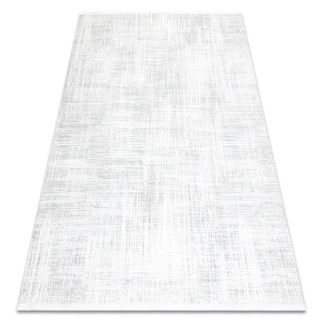 DUKE A0357 Cream Vintage Rug, soft and textured with fringes