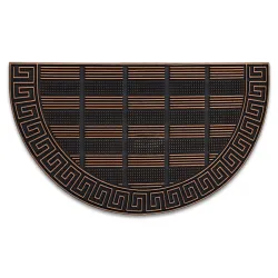 Brown anti-slip doormat BH 110, suitable for indoor and outdoor use