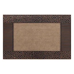 BH 222 Stone Doormat, non-slip, rubber, brown color