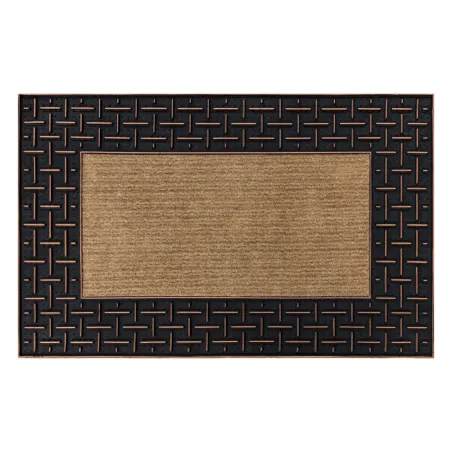 BH 225 Grid doormat in brown, non-slip for indoor and outdoor use