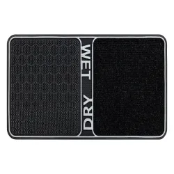 BH DM003 Wet Dry doormat, silver, rubber, suitable for indoor and outdoor use