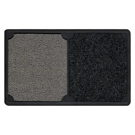 BH DM002 Duo Doormat in silver, non-slip, suitable for indoor and outdoor use