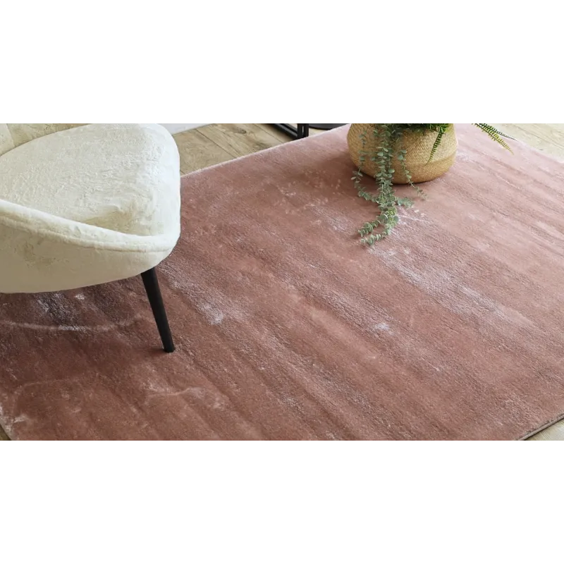 Modern VISCO Pink Rug 8, perfect for living room decor