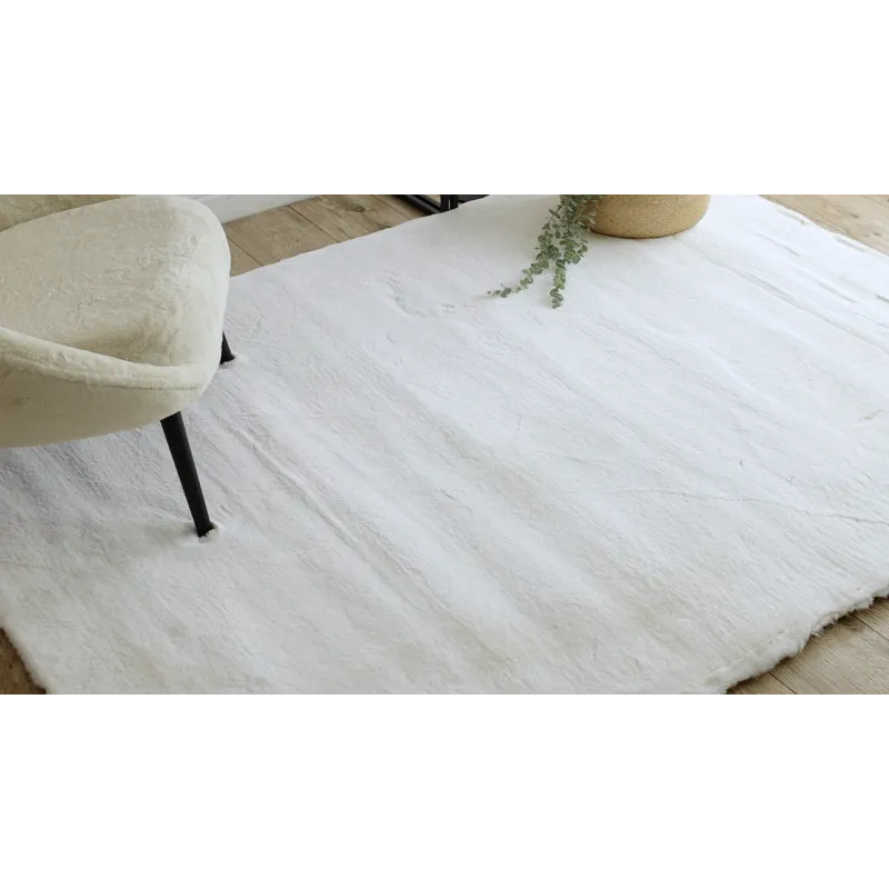 Modern TEDDY NEW Cream rug, perfect for living room decor
