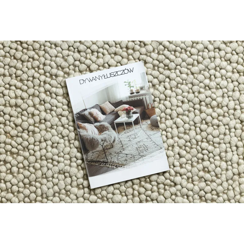TAHAR Wool Rug 99005B Cream