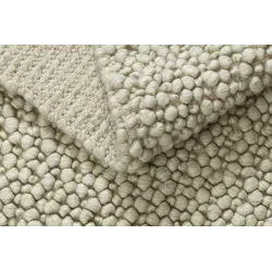 TAHAR Wool Rug 99005B Cream