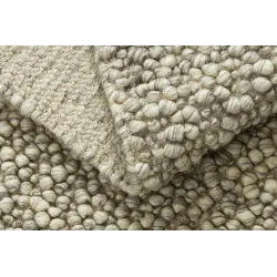 TAHAR Wool Rug 99005G Grey