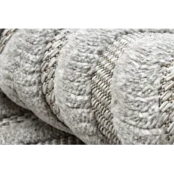 SANTO Geometric Sisal Rug 0537 Grey