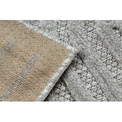 SANTO Geometric Grey Rug