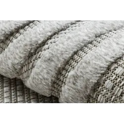 SANTO Geometric Grey Sisal Rug