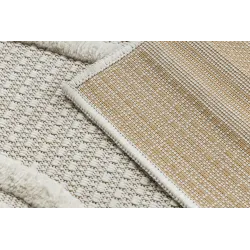 SANTO Geometric White Sisal Rug Premium