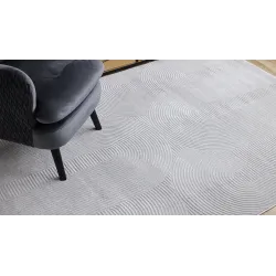 Grey BALANCE 9086 rug, glamour style, modern