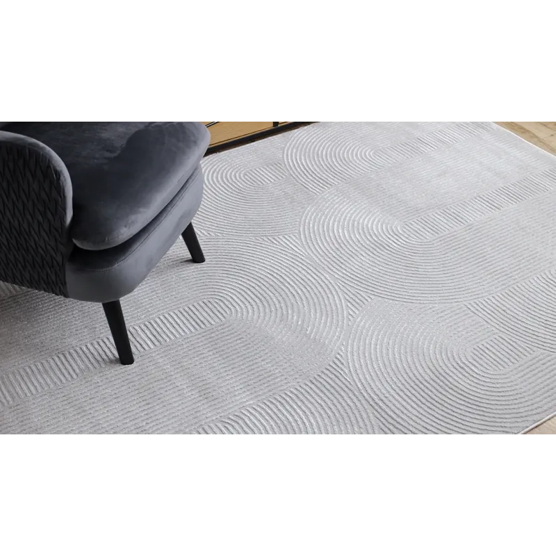 Grey BALANCE 9086 rug, glamour style, modern