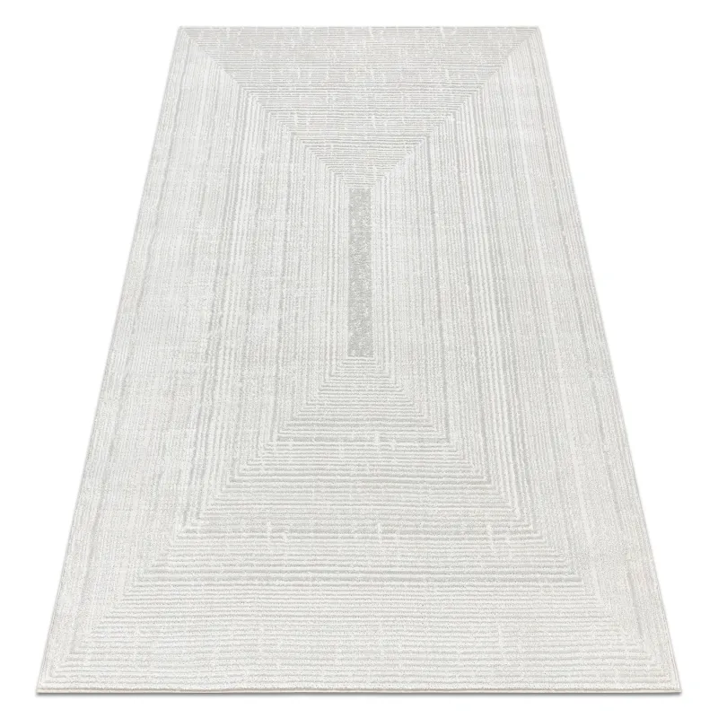 BALANCE 8788 Cream geometric rug, modern glamour carpet for stylish interiors