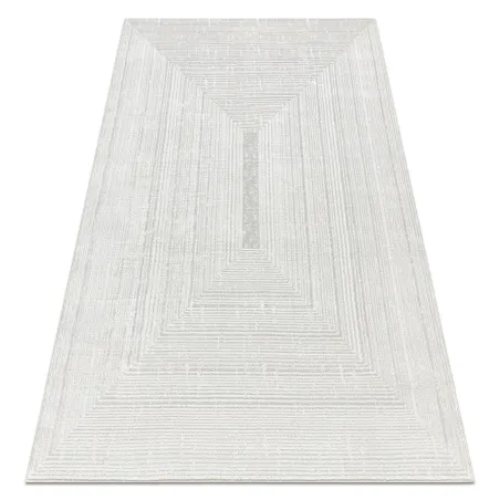 BALANCE 8788 Cream geometric rug, modern glamour carpet for stylish interiors
