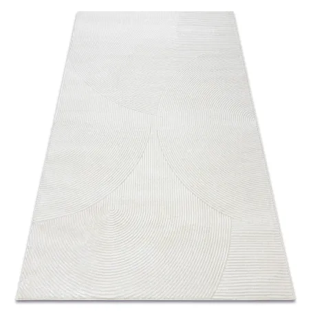 BALANCE 0194 Cream geometric rug, stylish and modern for living room