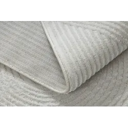 BALANCE 0194 Cream rug, great for outdoor spaces or garden use