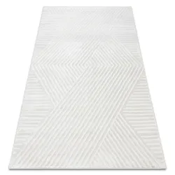 BALANCE 1503 Cream Geometric Rug - modern, structural, glamorous design