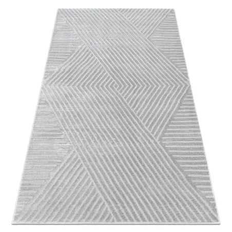BALANCE 1503 grey geometric rug, modern carpet for living room
