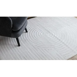 Cream BALANCE 1921 rug - chic geometric pattern for modern decor