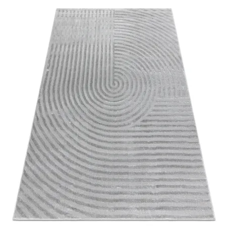 BALANCE 1921 geometric rug in grey, modern design for contemporary spaces