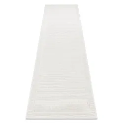 Rug, runner TIMO 5979 ROPE SISAL outdoor border white - 2ND GRADE