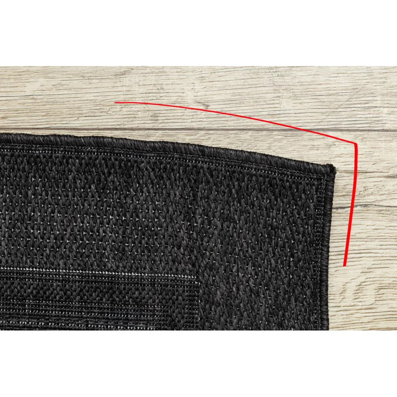 TIMO 5000 Outdoor Black Rug