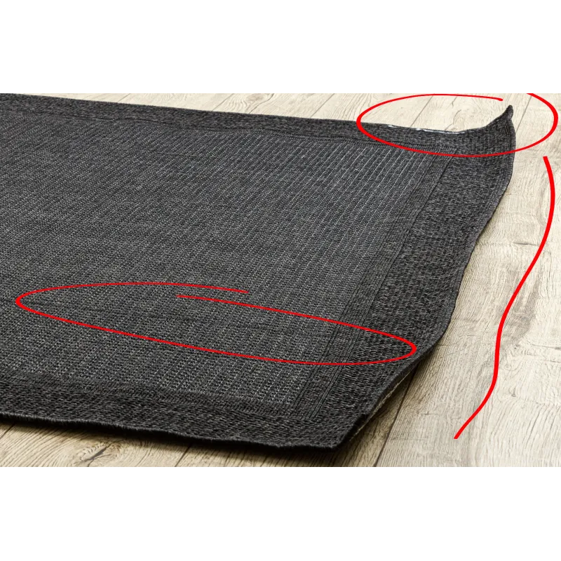 TIMO 5000 Outdoor Black Rug