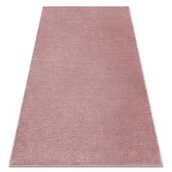 SOFTY pink rug, stylish polypropylene material for modern interiors