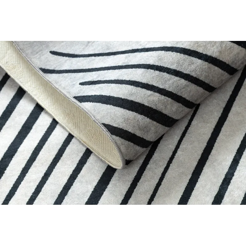 ANDRE 2381 Washable Geometric Rug