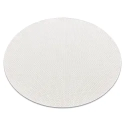 Rug TIMO 6272 round ROPE SISAL outdoor white - 2ND GRADE