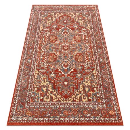 LEGEND 468 Wool Rug Red Ornament