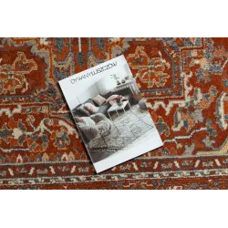 LEGEND 468 Wool Rug Red Ornament