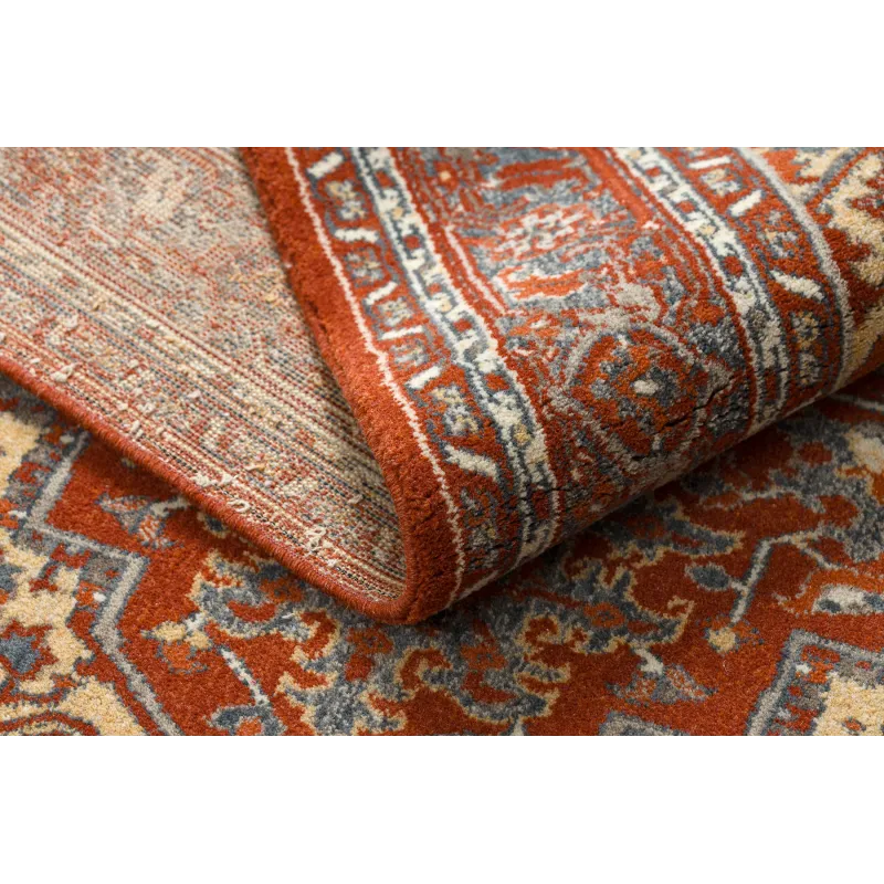LEGEND 468 Wool Rug Red Ornament