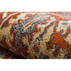 LEGEND 468 Wool Rug Red Ornament