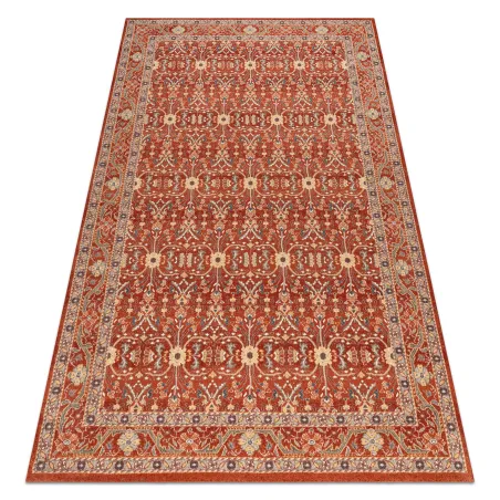 LEGEND 468 Wool Rug Red Frame Ornament