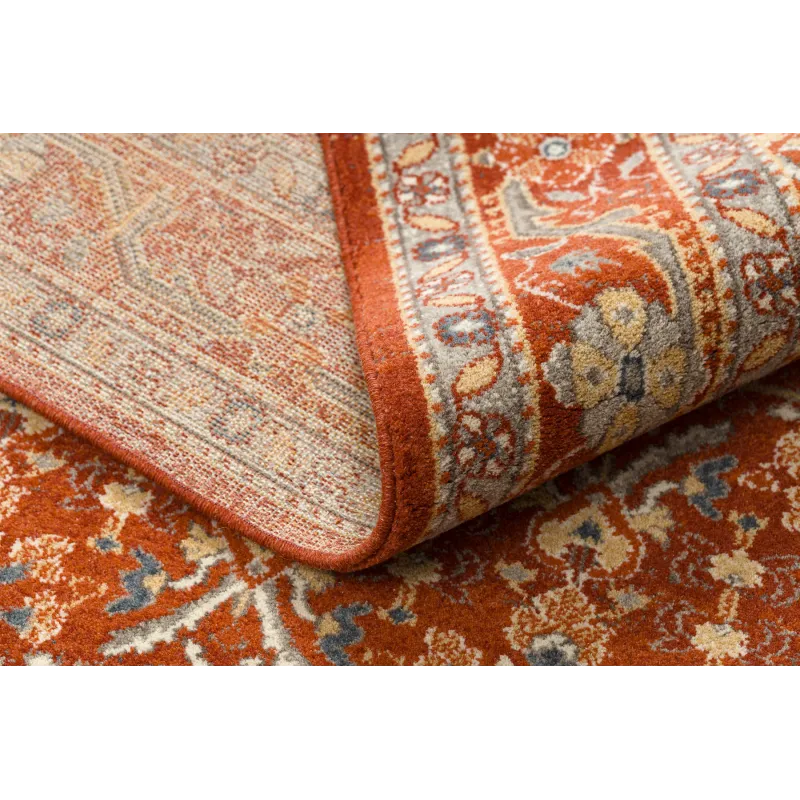 LEGEND 468 Wool Rug Red Frame Ornament