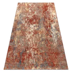 LEGEND 468 11 GB990 wool rug OSTA - Abstraction exclusive red / beige