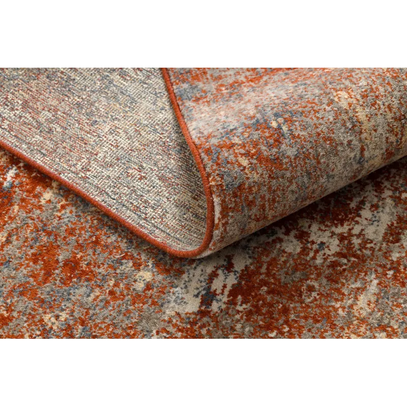 LEGEND 468 Wool Rug Red Geometric Abstract
