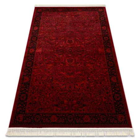 ORIENT 5125 Burgundy Frame Rug, classic design, perfect for living rooms