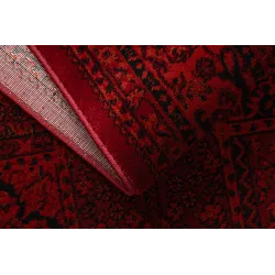 Classic oriental rug, perfect for garden or outdoor spaces