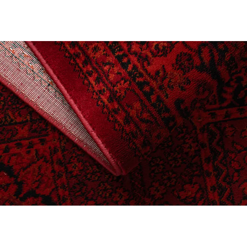 Classic oriental rug, perfect for garden or outdoor spaces