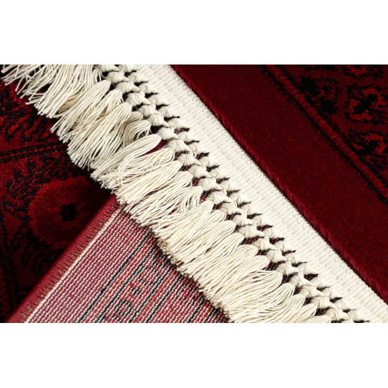 Classic bedroom rug in burgundy, oriental style