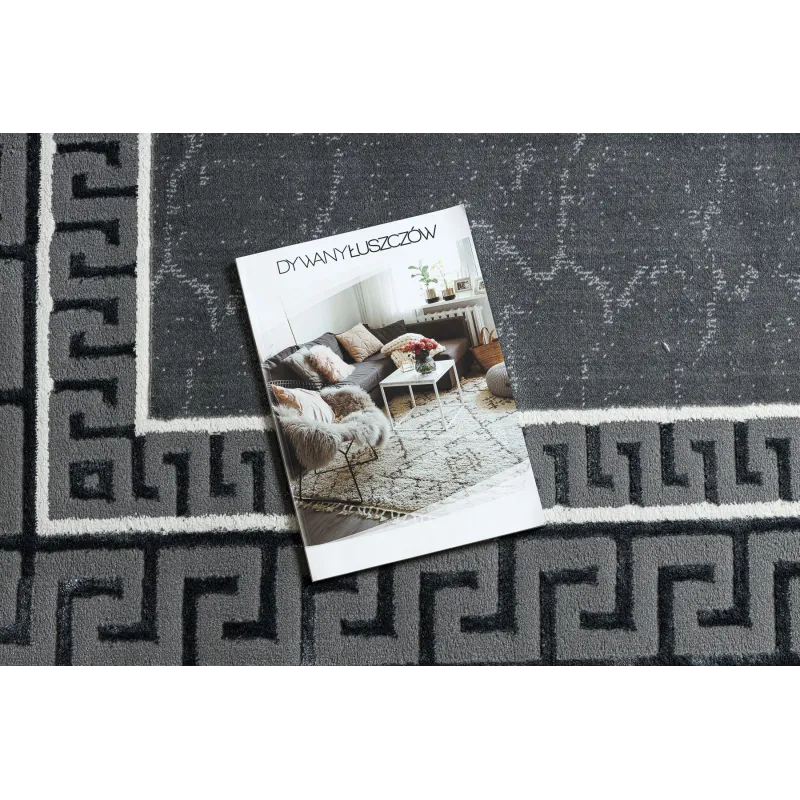 Stylish grey ALLURE 1960 rug, modern design for contemporary spaces