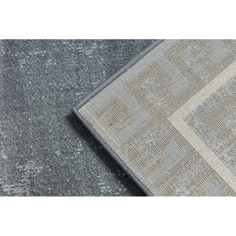 Textured ALLURE 1960 rug in grey, perfect for modern interiors