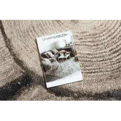 Stylish FUSION 9612 cream beige rug, perfect for modern interiors